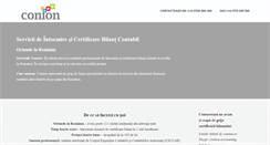 Desktop Screenshot of certificare-bilant.ro